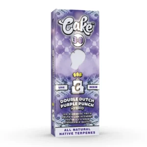 Cake Disposable Vape - Double Dutch Purple Punch - 3G