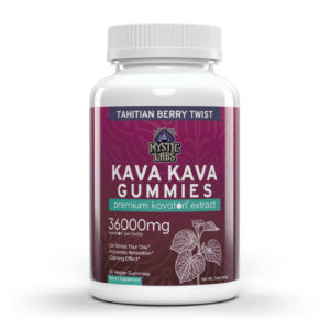 Kava Gummies - Tahitian Berry Twist - Front