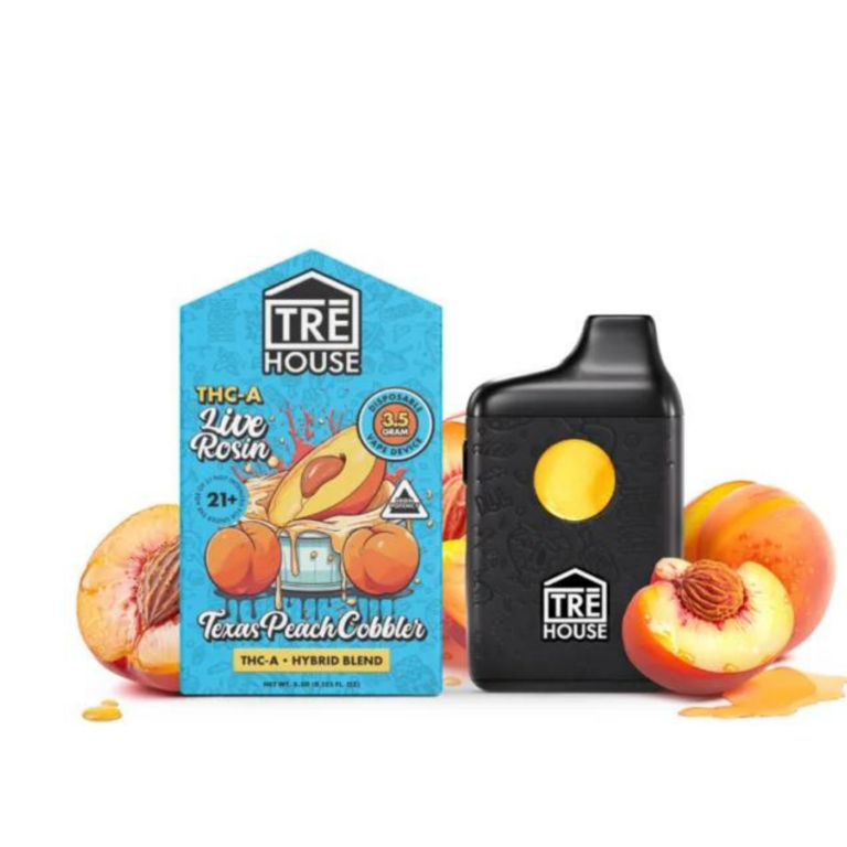 THCA Vape Pen - Texas Peach Cobbler Flavor