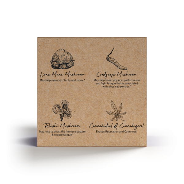 Mushroom Gummies - Side of Boc