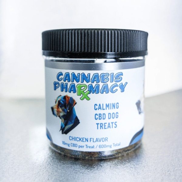 Calming CBD Dog Treats for Anxiety and Stress Relief - 600mg CBD per Bag