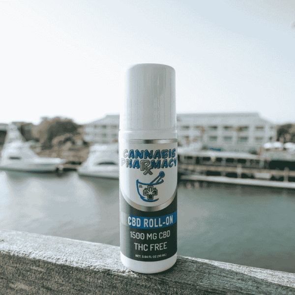 Cannabis Pharmacy Cooling Roll-On CBD Cream for Pain Relief – 1500mg