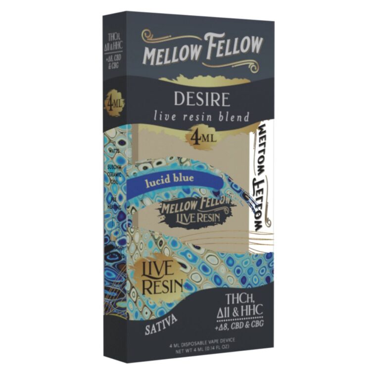 Lucid Blue Live Resin THC Disposable