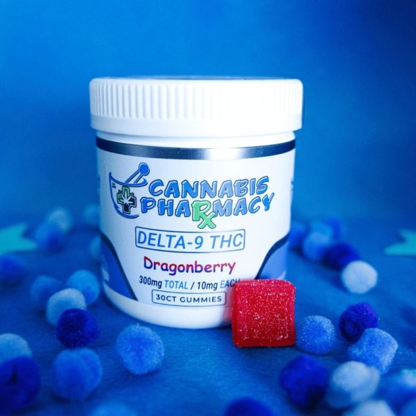 Cannabis Pharmacy Dragonberry 10mg THC Gummy – Delicious and potent Delta 9 THC gummies for consistent effects.
