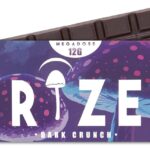 Rize | Dark Crunch Mushroom Chocolate Bar | Megasdose 12g Bar