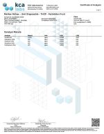 Lab Test Report - Page 5 for Forbidden Fruit THCP Vape - Heavy Metals Test