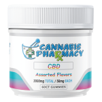 Cannabis Pharmacy CBD Gummies | 50mg – Assorted Flavor – 60ct