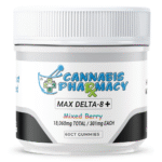 Cannabis Pharmacy | Heavyweight Delta8 Max | 250mg D8 + 50mg CBD + 1mg THCP - Mixed Berry - 60ct