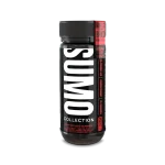 Half Bak’d Strawberry Frenzy Sumo Gummies – High Potency 25ct Jar Angled View