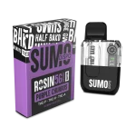 Half Bak'd | Rosin Blend Sumo THC Vape - Purple Churros | 5G - Sativa Disposable