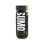 Half Bak’d Wild Watermelon Sumo Gummies angled bottle shot featuring bold SUMO branding with green flavor label