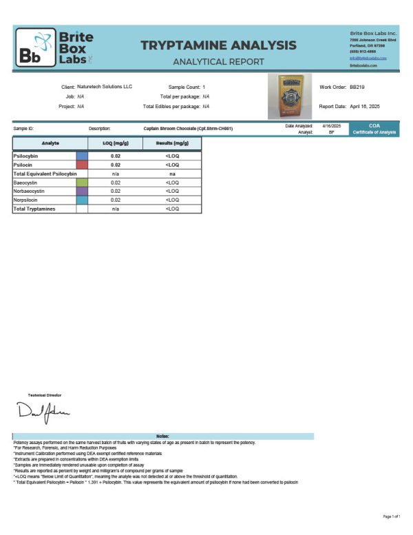 Captain Shroomz | Magic Blend Mushroom Chocolate | 4G - Belgian Chocolate - Image 6