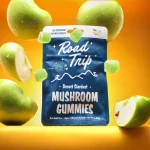 Road Trip | Green Apple Mushroom Gummies  | Desert Stardust - High Potency Extract - 8ct - Image 2