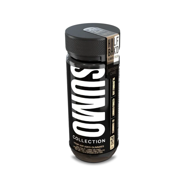 Half Bak'd | Birthday Cake Sumo Gummies | High Potency - 420mg - 25ct - Image 2