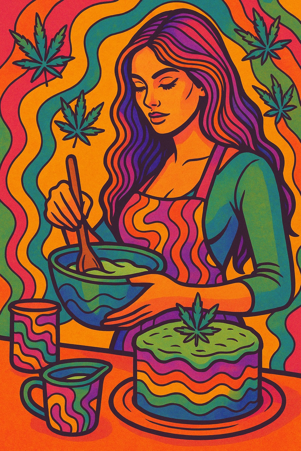 How to Bake a Weed Cake - Full Tutorial