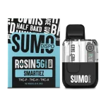 Smartiez THC Vape Pen – Half Bak’d 5G Rosin Disposable (Front View)