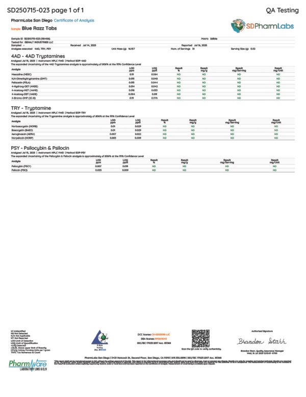 Wunder | Mushroom Tablets - Blue Razz | Maxx Tablets -14,000mg - 1ct - Image 2