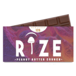 Rize | Peanut Butter Crunch Mushroom Chocolate Bar | Megasdose 12g Bar