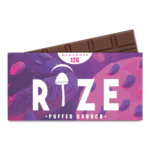 Rize | Puffed Crunch Mushroom Chocolate Bar | Megasdose 12g Bar