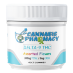Cannabis Pharmacy | Micro Dose Delta-9 THC Gummies | Nano 5mg - Assorted Flavors - 60ct