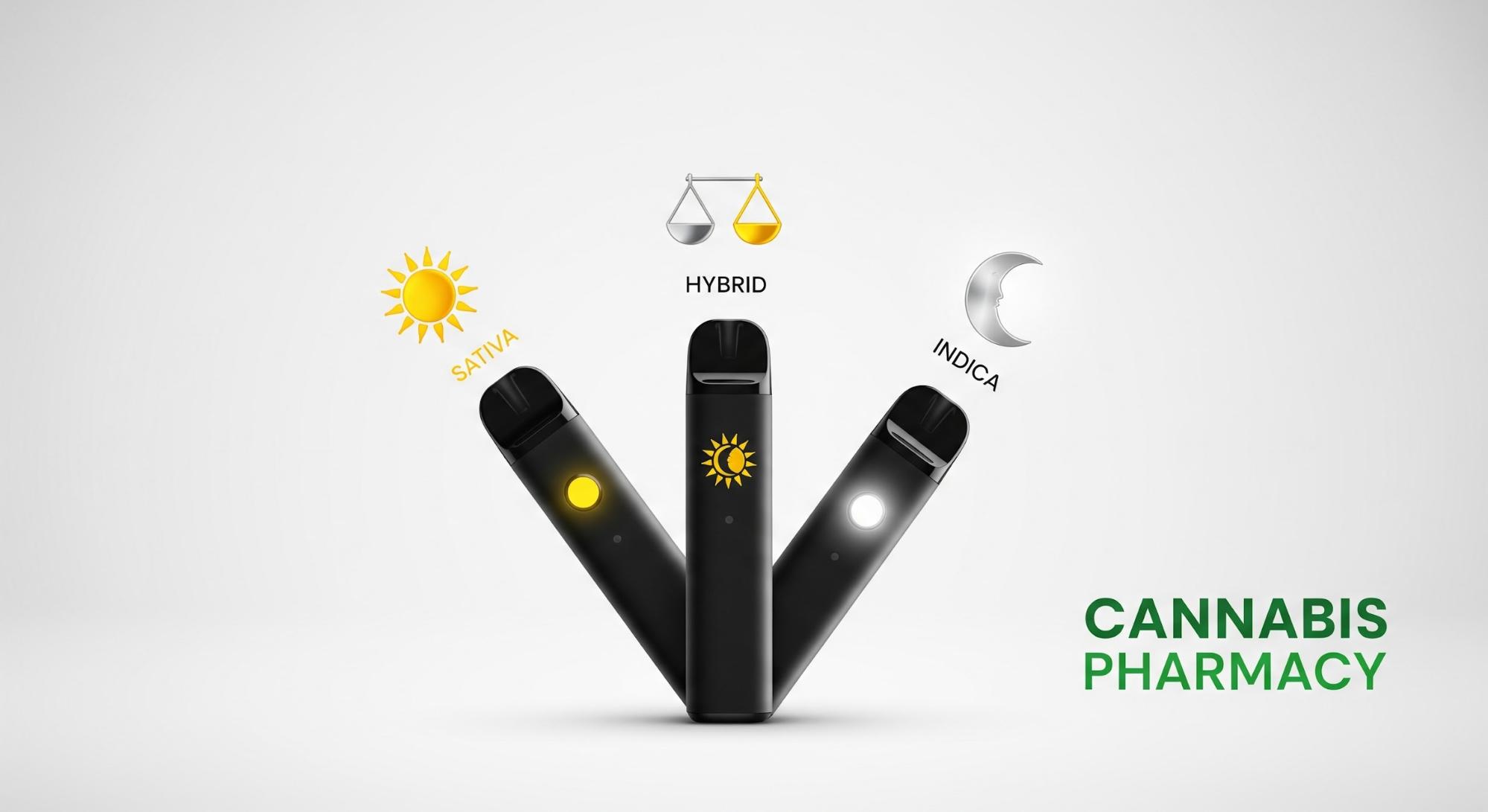 Sativa vs Indica vs Hybrid Vapes
