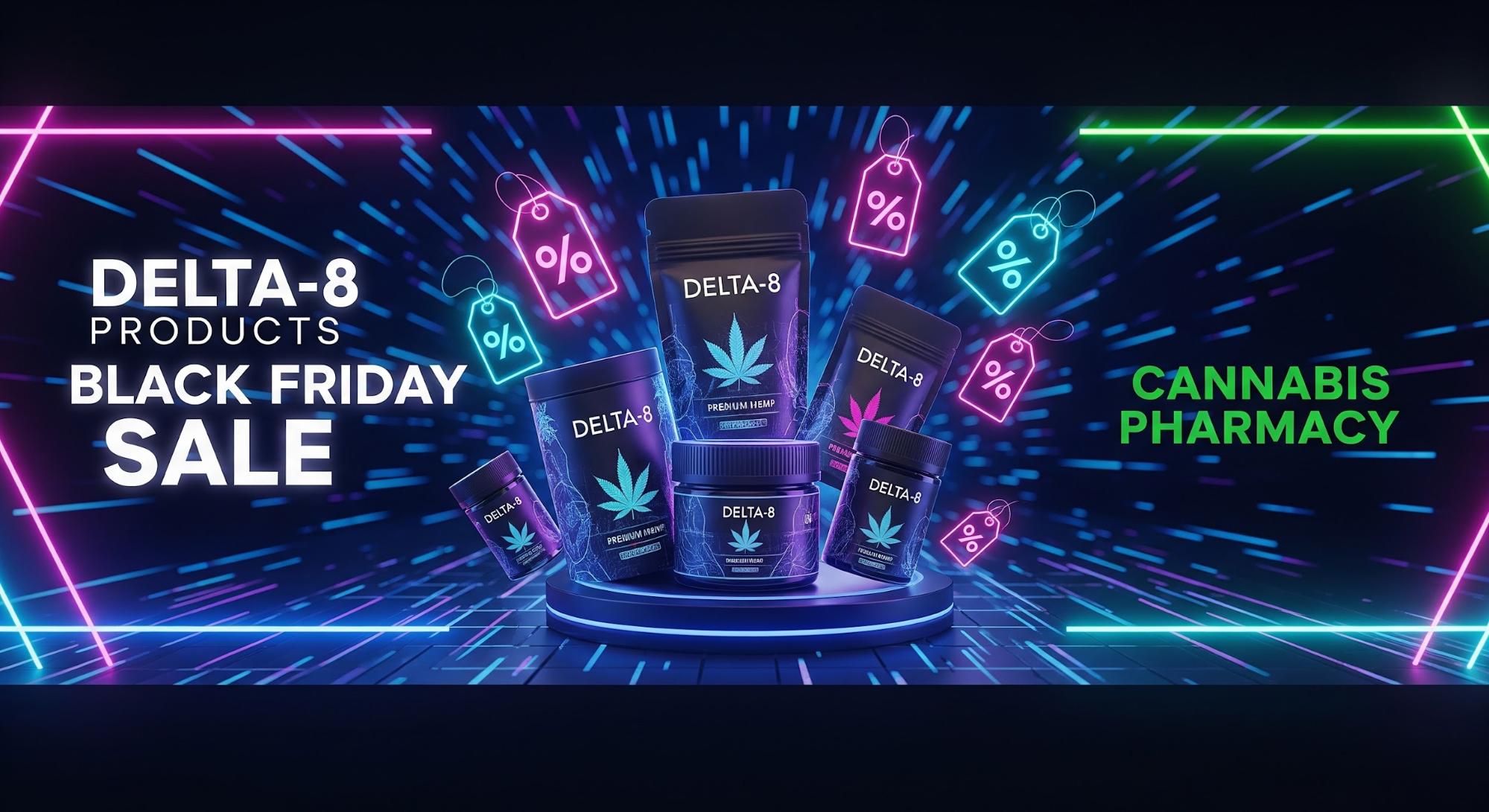 Delta-8 Black Friday offers 2025