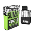 Half Bak'd | Rosin Blend Sumo THC Vape - Chemdawg | 5G - Indica Disposable