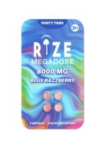 Rize | Blue Razz Party Tabs | 8000mg - 4pc