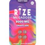 Rize | Grape Ape Party Tabs | 8000mg - 4pc