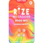 Rize | Mango Blaze Party Tabs | 8000mg - 4pc