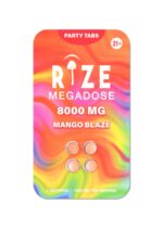 Rize | Mango Blaze Party Tabs | 8000mg - 4pc