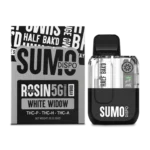 Half Bak'd | Rosin Blend Sumo THC Vape - White Widow | 5G - Hybrid Disposable - Image 2