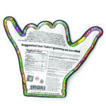 Shaka Sweets | Magic Mushroom + THC Gummies | Papaya - 8ct - Image 2