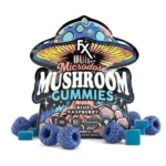 CBDfx | Blue Raspberry Microdose Mushroom Gummies | 15ct