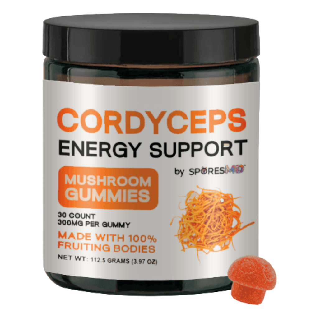 cordy SporesMD | Cordyceps Energy Support Mushroom Gummies | 30ct - Image 1