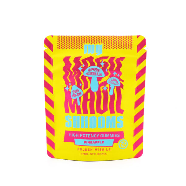 My Magic Shrooms | Pineapple Mushroom Gummies | 10ct - Image 3