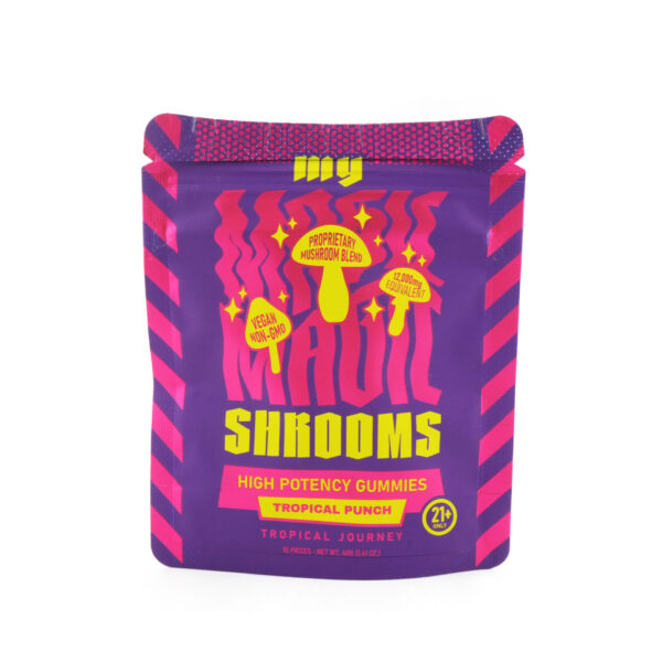 My Magic Shrooms | Tropical Punch Mushroom Gummies | Tropical Journey - 10ct - Image 3