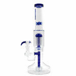 RockGlacier 14-inch Triple Filtration Ice Catcher Bong with durable glass construction and cooling ice catcher.