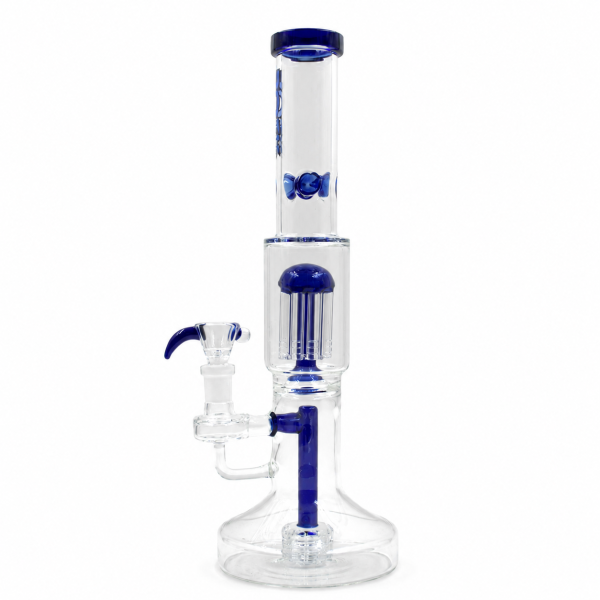 RockGlacier 14-inch Triple Filtration Ice Catcher Bong with durable glass construction and cooling ice catcher.