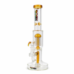 RockGlacier 14-inch Triple Filtration Ice Catcher Bong with durable glass construction and cooling ice catcher.