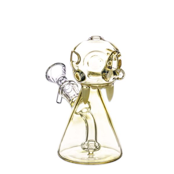 Monster Skull Water Bong featuring a detailed skull design and water filtration system.