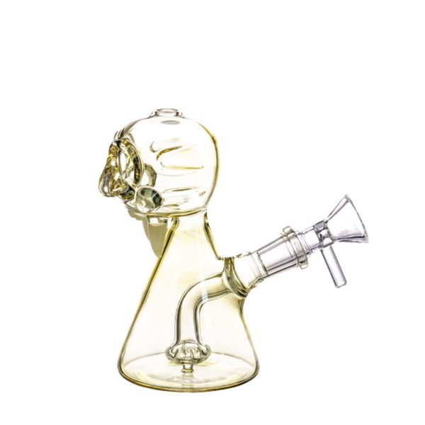 Monster Skull Water Bong featuring a detailed skull design and water filtration system.
