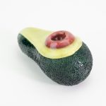 Empire Glassworks Avocadope Dry Pipe with handcrafted avocado-themed borosilicate glass artwork.