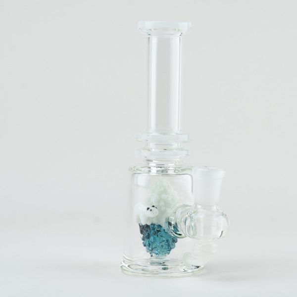 Empire Glassworks Avenge the Arctic Mini Tube with handcrafted Arctic wildlife and polar-themed glass artwork.