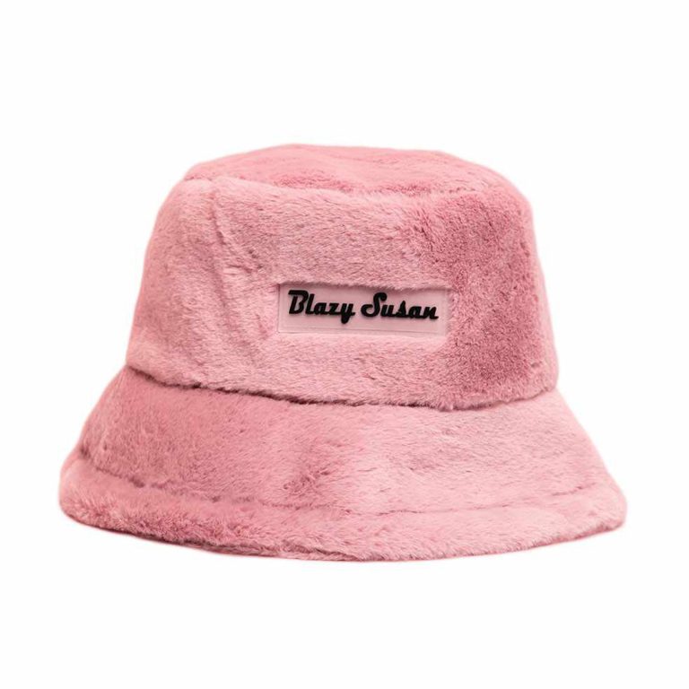 Blazy Susan Fuzzy Pink