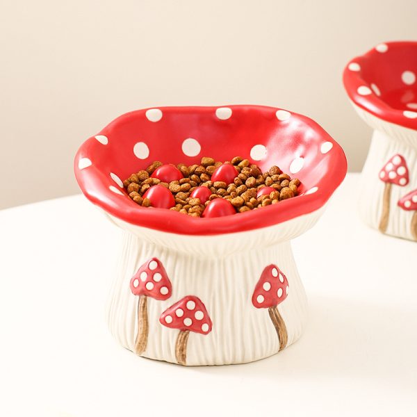 Mushroom Pet Bowl