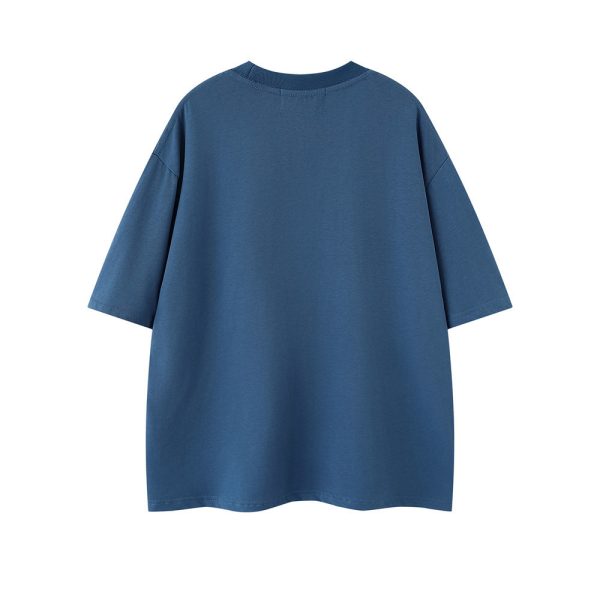 Mushroom Print Short Shirt T-shirt Casual Top - Image 2