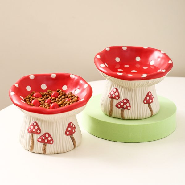 Mushroom Pet Bowl