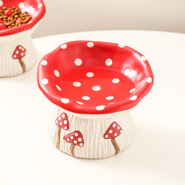 Mushroom Pet Bowl