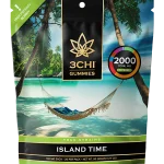 3CHI | True Strains High Potency Gummies Island Time - 20ct